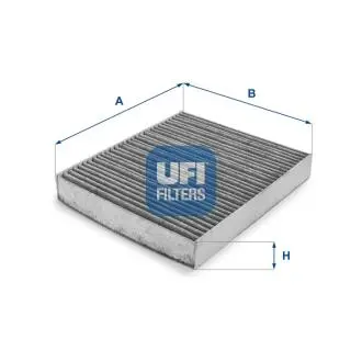 Фільтр салону вугільний UFI 54.136.00