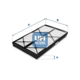 Фильтр, воздух во внутренном пространстве UFI 53.114.00