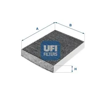 Фото фiльтр салону UFI 54.249.00 Фiльтр салону UFI 54.249.00