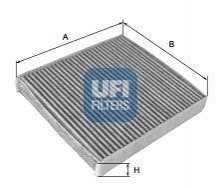 Фільтр салону вугільний UFI 54.175.00