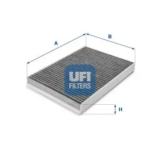 Фильтр, воздух во внутренном пространстве UFI 54.143.00