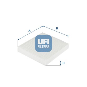 Фильтр, воздух во внутренном пространстве UFI 53.261.00