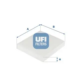 Фильтр, воздух во внутренном пространстве UFI 53.261.00 (фото 1)