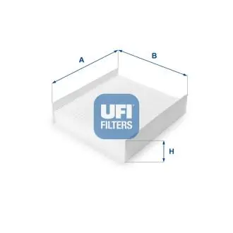 Фильтр, воздух во внутренном пространстве UFI 53.157.00