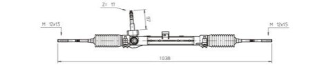 Рульова рейка GENERAL RICAMBI FI4113