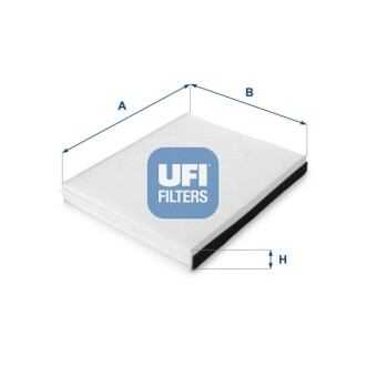 Фильтр, воздух во внутренном пространстве UFI 53.189.00