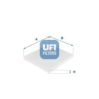 Фильтр, воздух во внутренном пространстве UFI 53.088.00