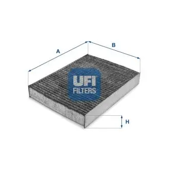 Фильтр, воздух во внутренном пространстве UFI 54.234.00