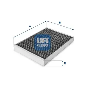 Фiльтр салону вугiльний UFI 54.101.00