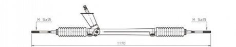 Рулевая рейка GENERAL RICAMBI WW4042
