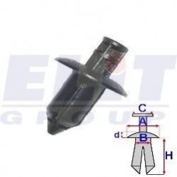 Зажим бампера ELIT R B24649