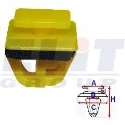 Затиск бампера ELIT B26969