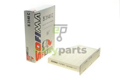 Фільтр салону Audi A3/Q3/Skoda Octavia/SuperB/VW Caddy/Golf/Passat/Touran 03- SOFIMA S3148C