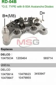 Випрямляч діодний MOBILETRON RD-04B