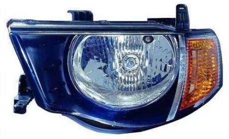 Фара передняя DEPO / LORO 214-1180R-LD-EM