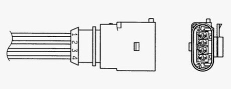 Лямбда-зонд NGK 96304 (фото 1)