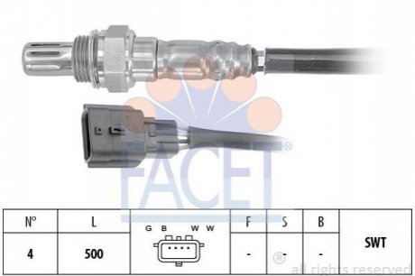 Лямбда-зонд FACET 10.8094 (фото 1)