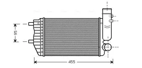 Інтеркулєр AVA COOLING PE4183