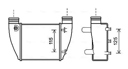 Інтеркулер AVA COOLING AI 4364