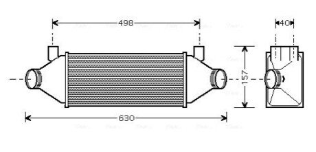 Інтеркулєр AVA COOLING FDA4314