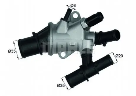 Термостат MAHLE / KNECHT TI 170 88