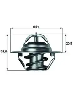 Термостат MAHLE / KNECHT TX 3 87 D