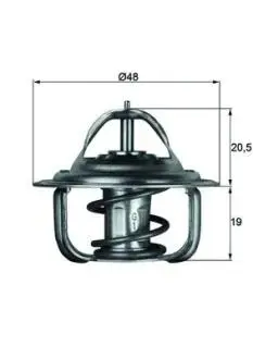 Термостат MAHLE / KNECHT TX 1 71 D