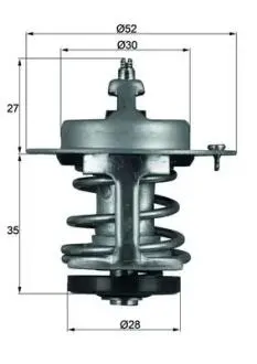 Термостат MAHLE / KNECHT TX 69 79