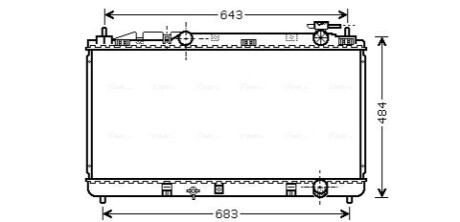 Радiатори AVA COOLING TO 2598