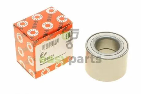 Підшипник маточини (задньої) Ford Fiesta 01- (29x53x37) (+ABS) FAG 80102307