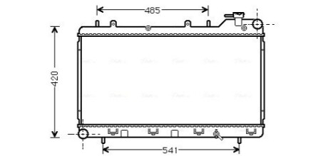 Радиатор AVA COOLING SU 2015