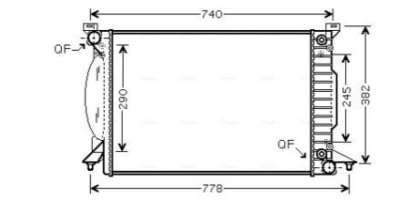 Радиатор AVA COOLING AI 2207