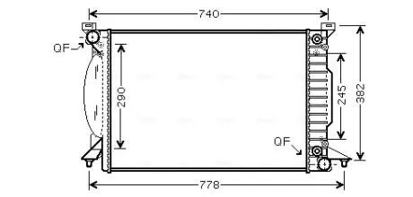 Радиатор AVA COOLING AI 2207