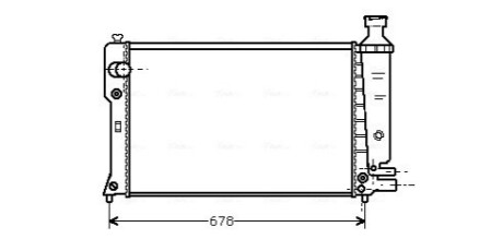 Радіатор AVA COOLING PE 2097