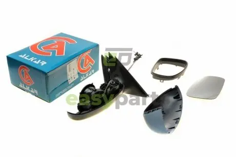 Дзеркало заднього виду (під фарбування) Skoda Fabia06-14 (R) (механіка) ALKAR 6138559