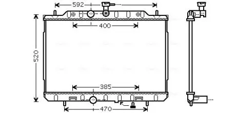 Радиатор AVA COOLING DN 2292