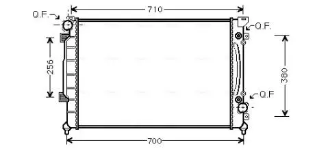 Радіатор AVA COOLING AIA 2157