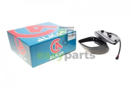 Дзеркало заднього виду Citroen Nemo/Peugeot Bipper 1.3/1.4 HDi 08- (R) (електро/підігрів) ALKAR 9 236 351
