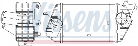 Радиатор NISSENS 96700