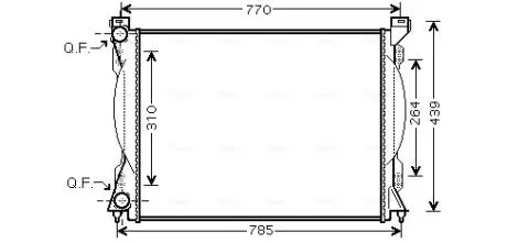 Радіатор AVA COOLING AI 2233