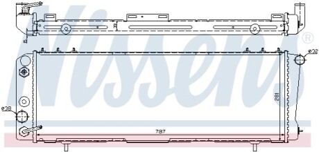 Радіатор NISSENS 60986