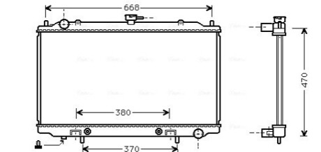 Радиатор AVA COOLING DN 2189