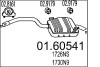 Глушитель MTS 01.60541 (фото 1)