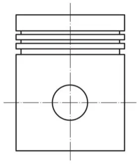 Поршень MAHLE / KNECHT 0222701