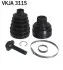 ШРКШ (зовнішній) Audi A4 1.8-3.0 08-15/A5 07-17/A6 13-18/Q5 2.0-3.0 D 08-17 SKF VKJA 3115 (фото 1)