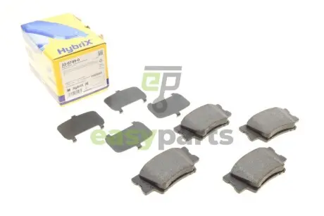 Колодки гальмівні (задні) Toyota Camry/Rav4 IV 05-/Avalon 12-18/Lexus ES 06-18 Metelli 2207490