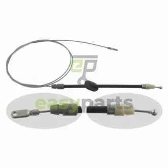 Трос ручника (центральный) MB Sprinter/VW Crafter 06- (2442mm) 219035, 9064202785, 7002726, 270194, 2E0609701Q, 196287 FEBI BILSTEIN 26729