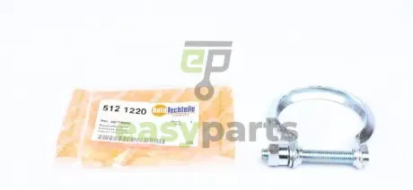Хомут глушника Citroen Jumpy/Berlingo/Nemo 96-/ Fiat Fiorino 1.4 i 08- / Peugeot Expert/Partner AUTOTECHTEILE 512 1220