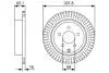 Тормозной диск INFINITI/NISSAN FX/M/Q70/Q50/JX/QX60/QX70/FX35/Murano/Pathfinder &#039;R&#039;3,5-4,508- BOSCH 0986479W11 (фото 1)