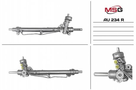 Рульова рейка з ГУР відновлена AUDI A4 (8E2, B6) 00-04,A4 Avant (8E5, B6) 01-04, A4 кабрио (8H7, MSG AU234R